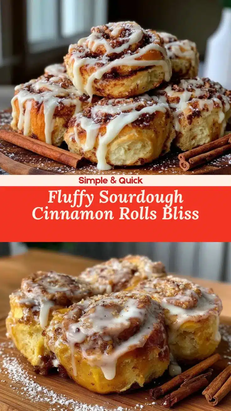 sourdough cinnamon rolls recipe