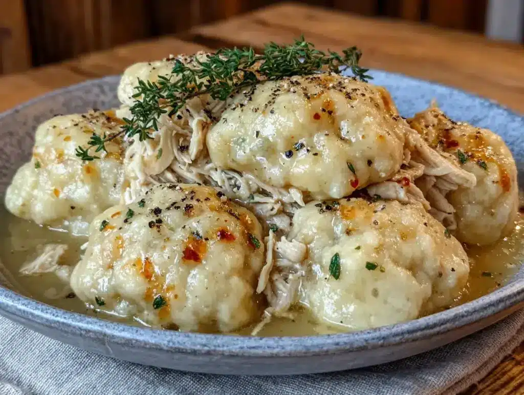 Southern chicken and dumplings - featured image