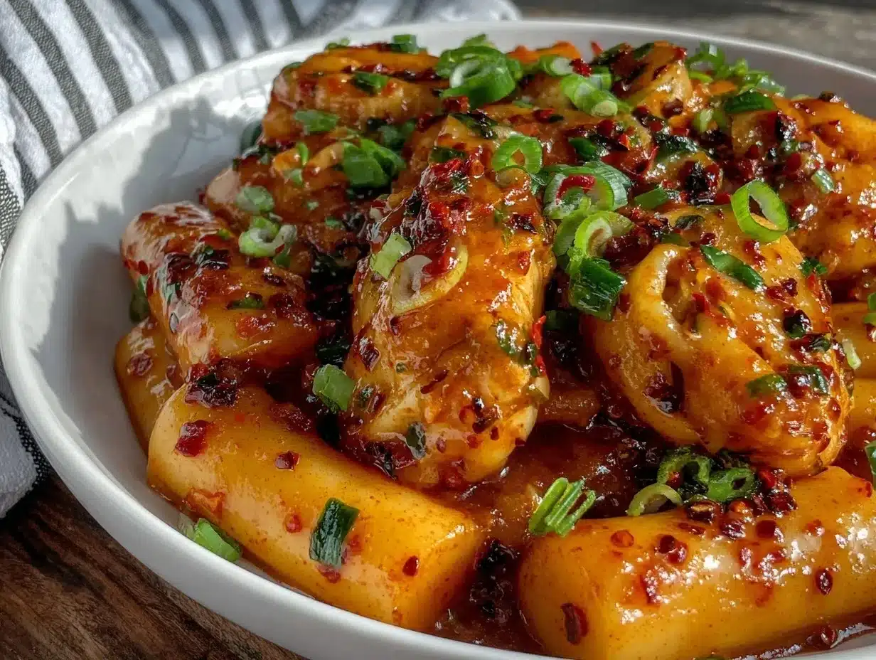spicy tteokbokki recipe preparation steps