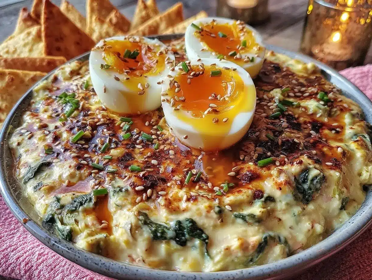 spinach-artichoke party bowl preparation steps