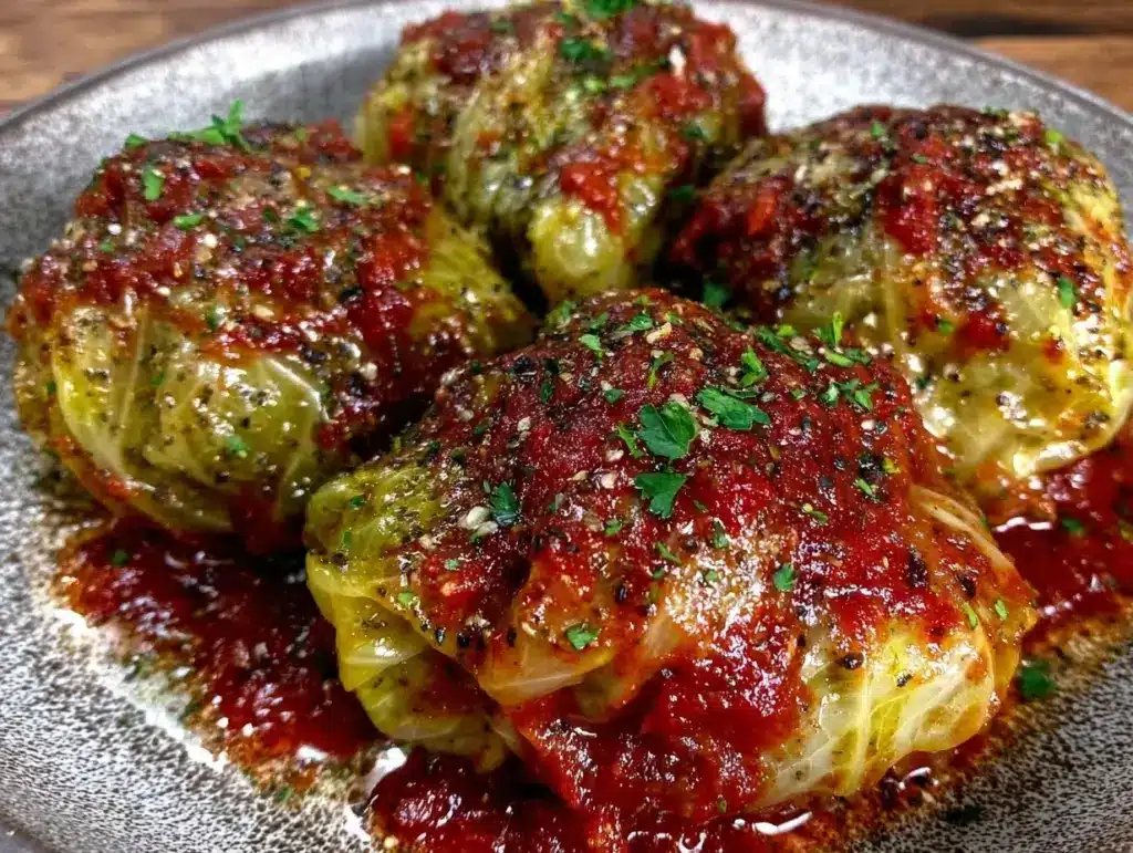 stuffed cabbage rolls recipe - featured image