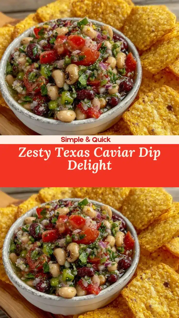Texas caviar dip recipe