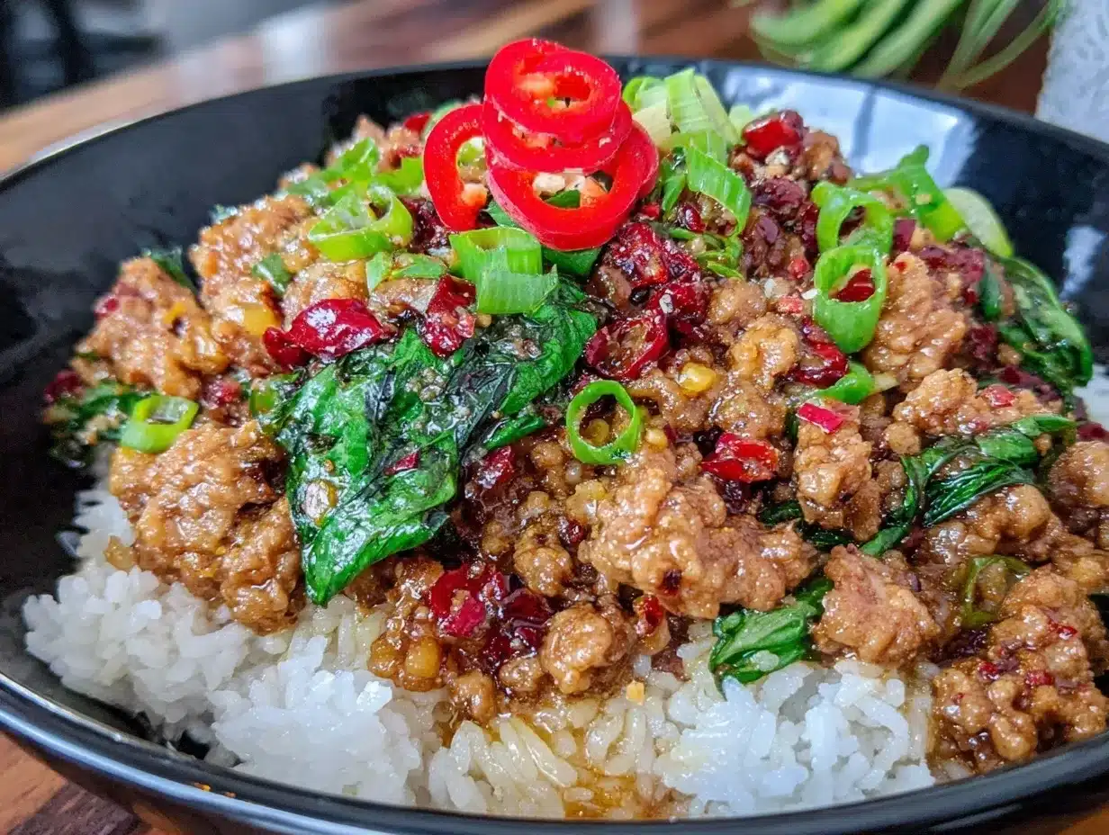 thai basil chicken stir-fry preparation steps