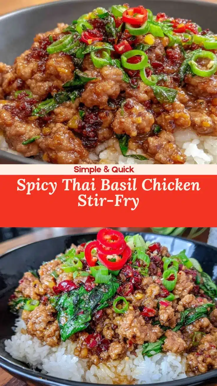 thai basil chicken stir-fry recipe