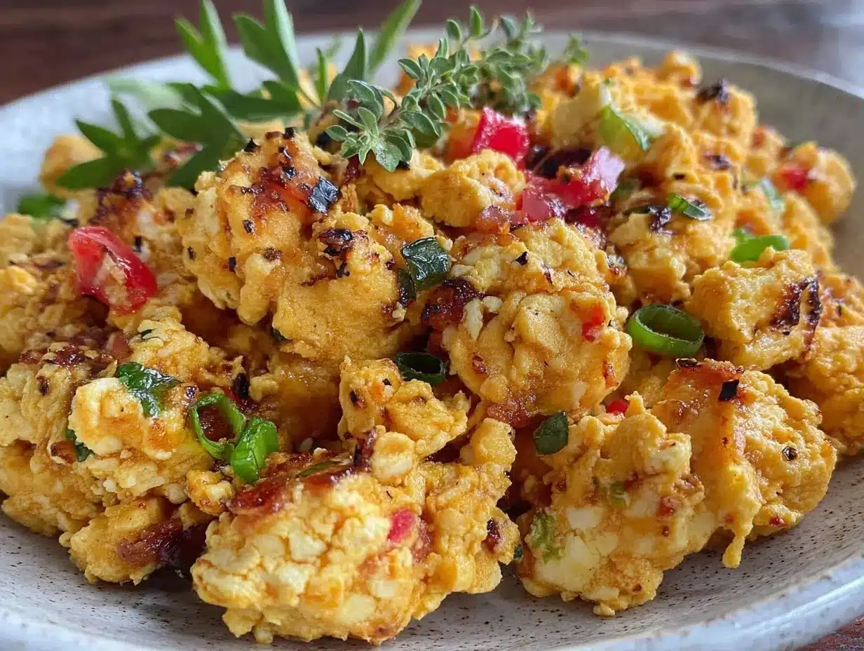 tofu scramble recipe preparation steps