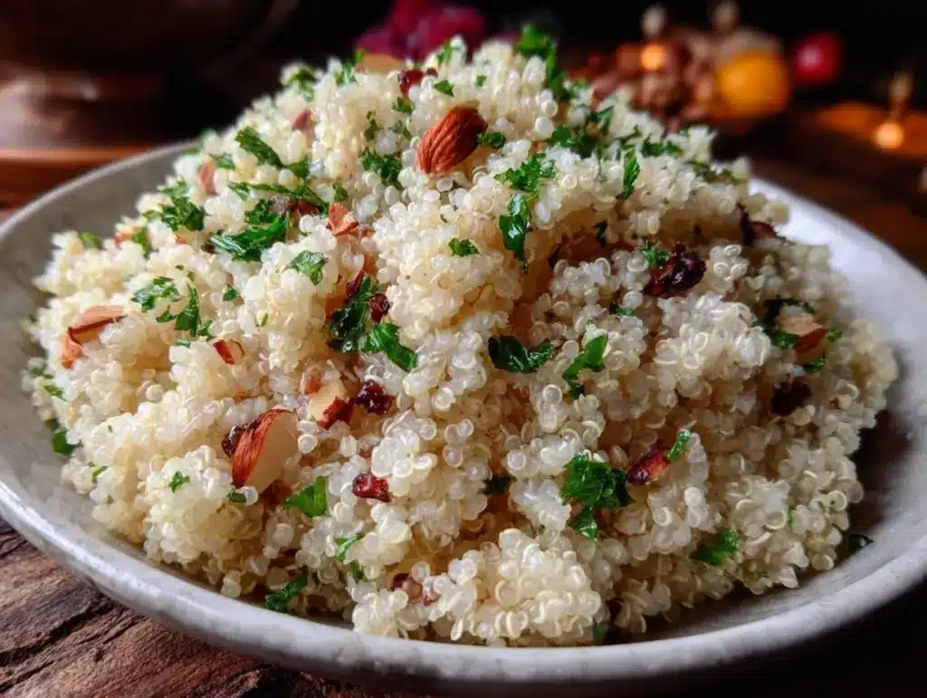 ultimate perfect fluffy quinoa recipe - featured image