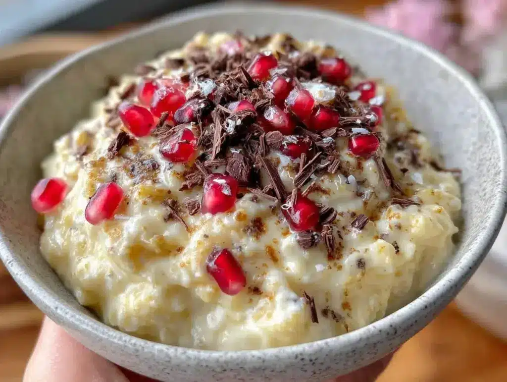 valentine dinner oatmeal bowl - featured image