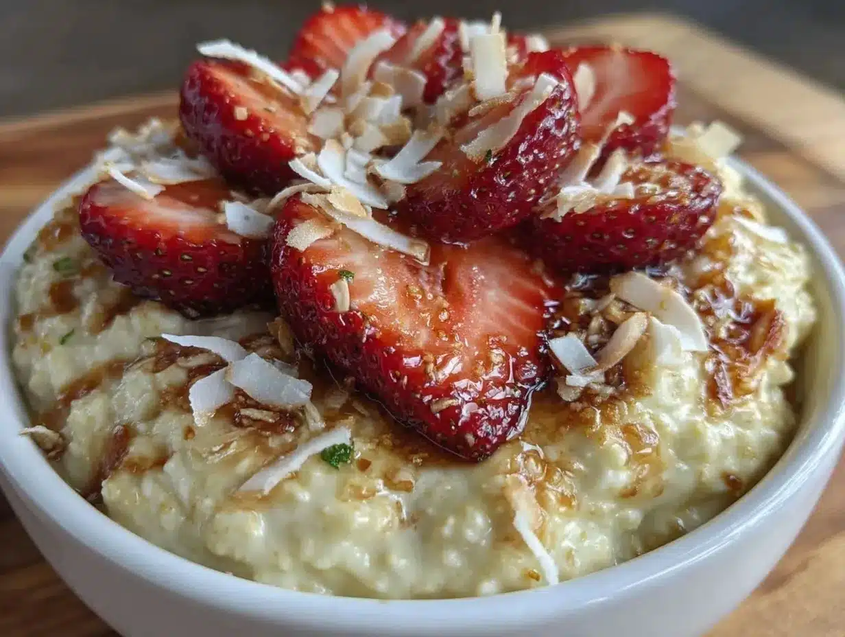valentine oatmeal bowl preparation steps
