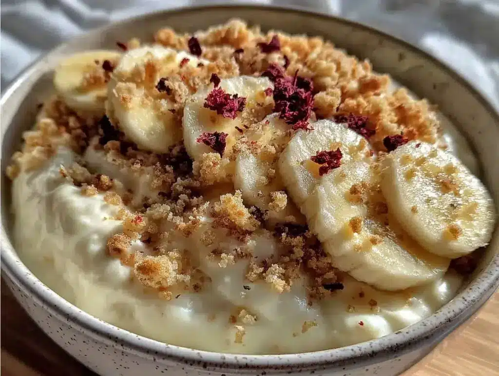 valentine snacks greek yogurt bowl - featured image