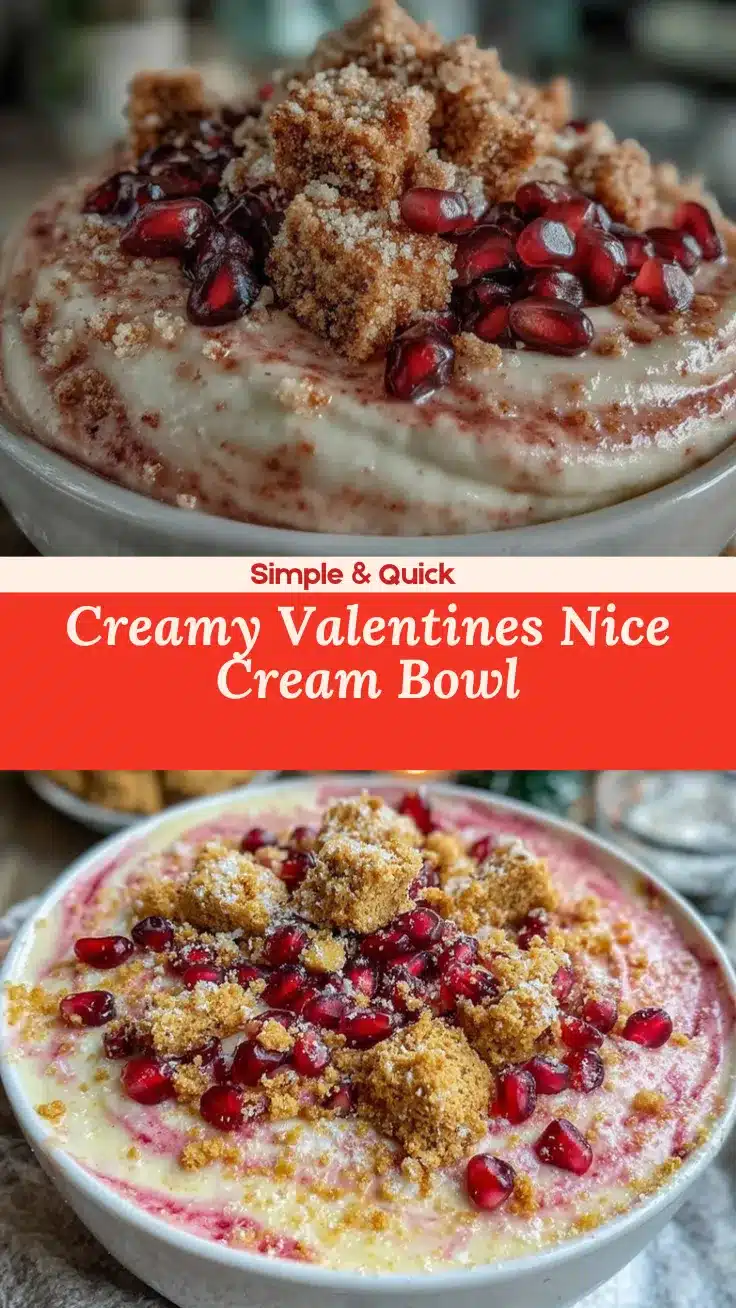 valentines breakfast nice cream bowl recipe