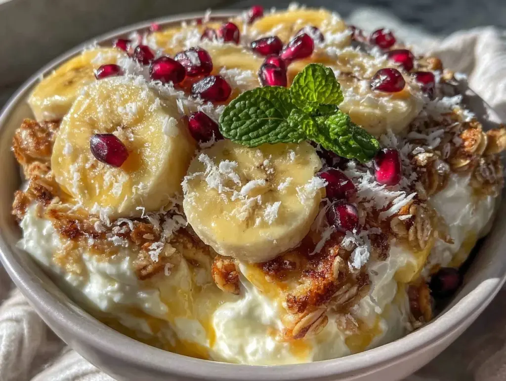 valentines cottage cheese bowl - featured image