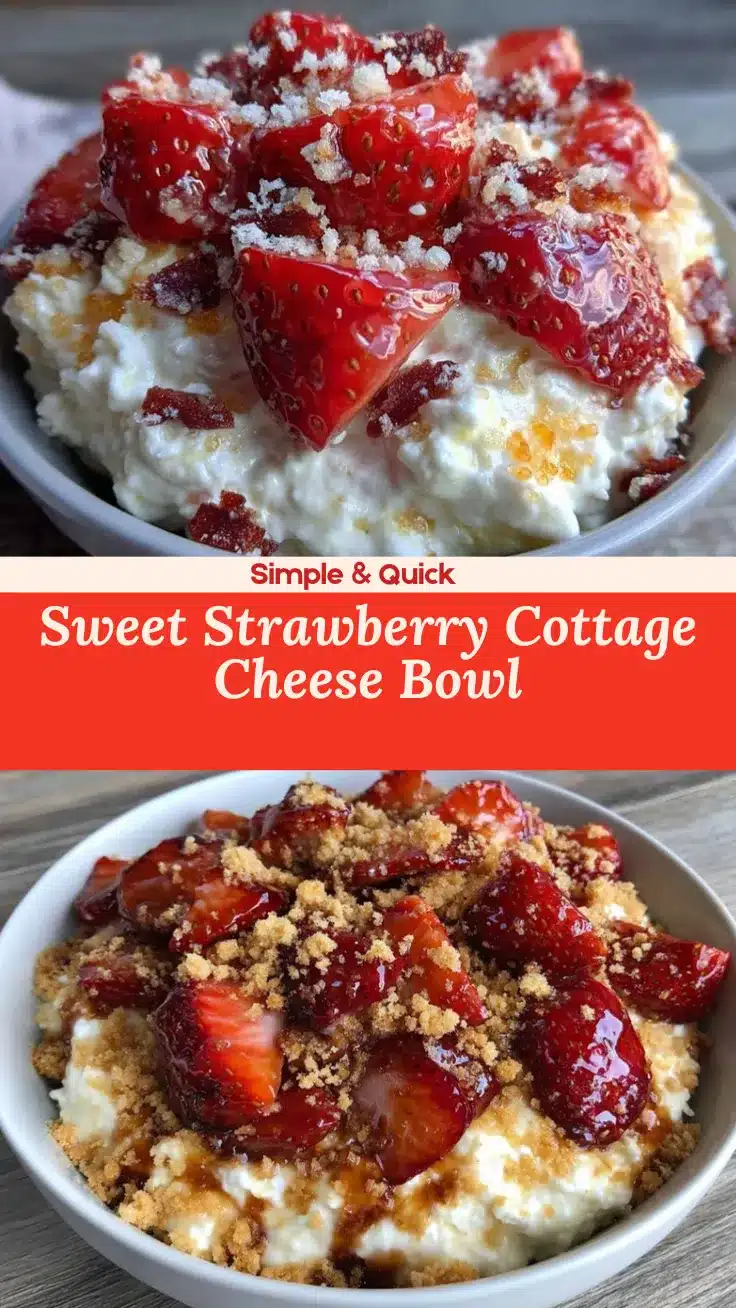 Valentines Cottage Cheese Bowl recipe