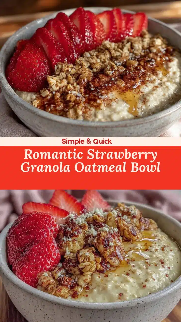 valentines oatmeal bowl recipe