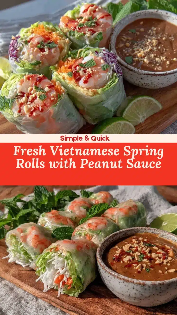 Vietnamese spring rolls recipe