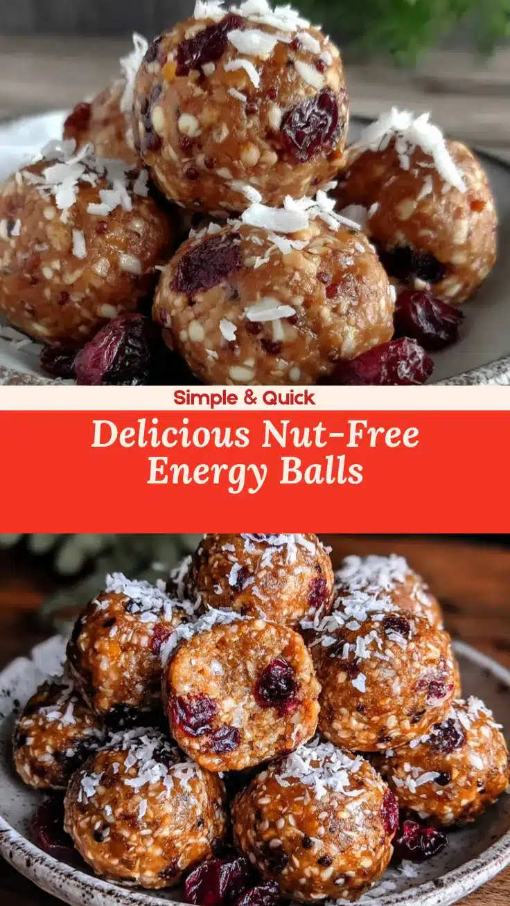 wholesome nut-free energy balls recipe