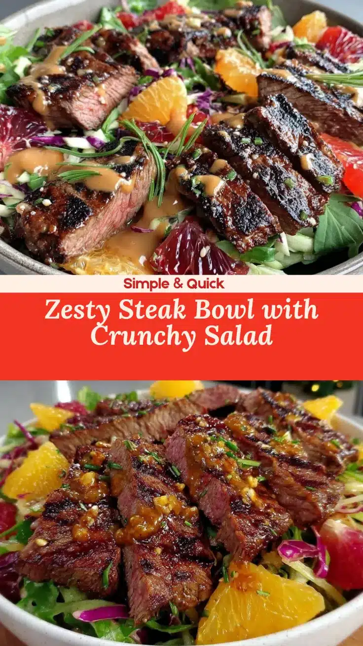 zesty steak strips recipe