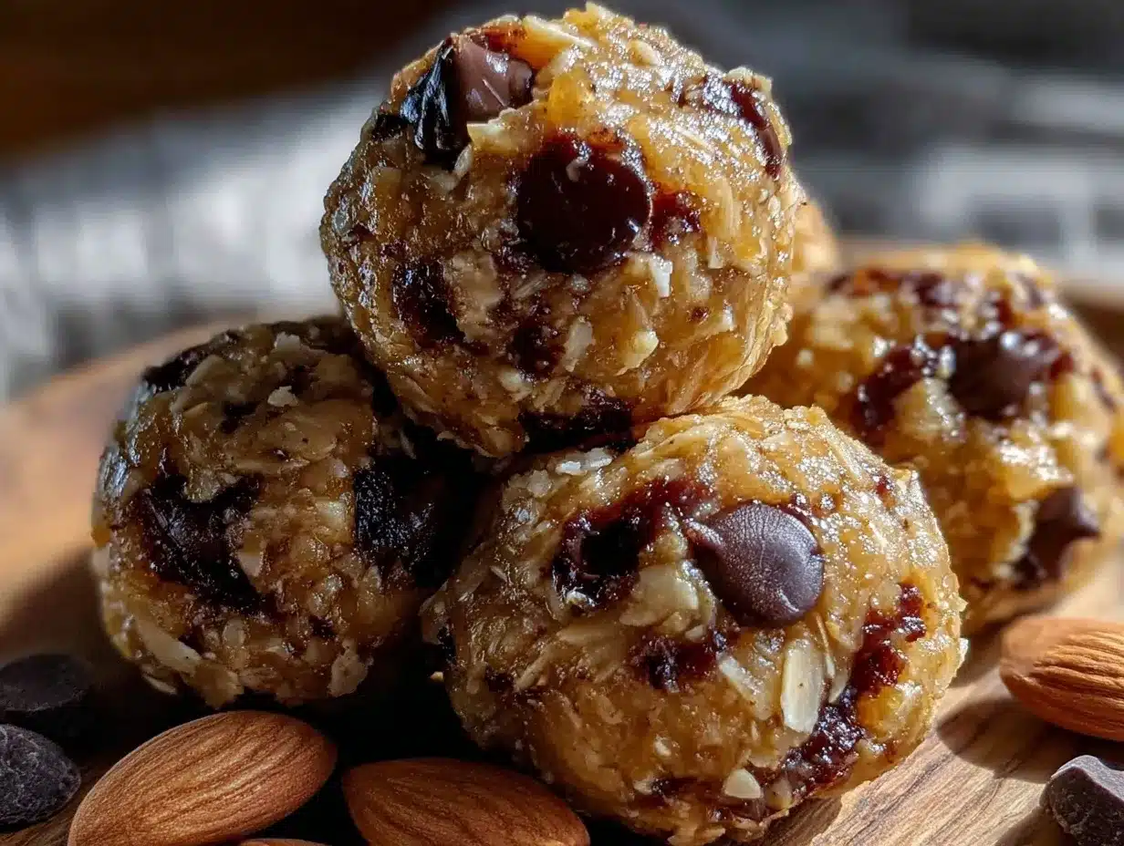 almond butter energy balls preparation steps