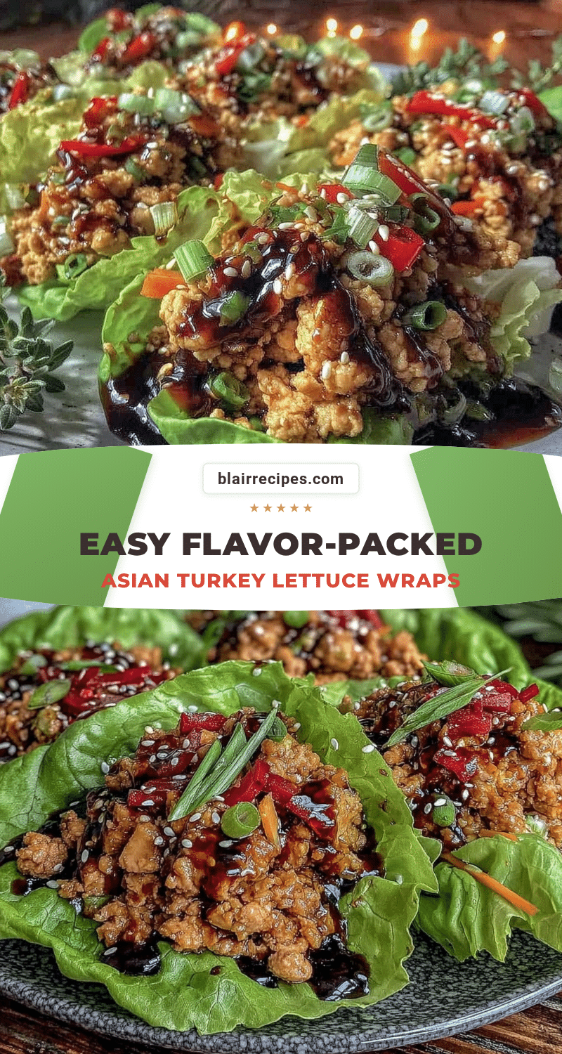 Asian turkey lettuce wraps recipe