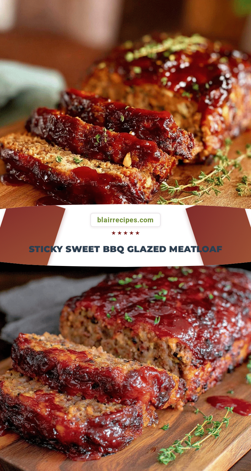 BBQ glazed meatloaf recipe