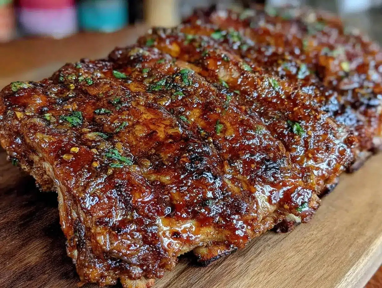 bbq ribs dry rub preparation steps