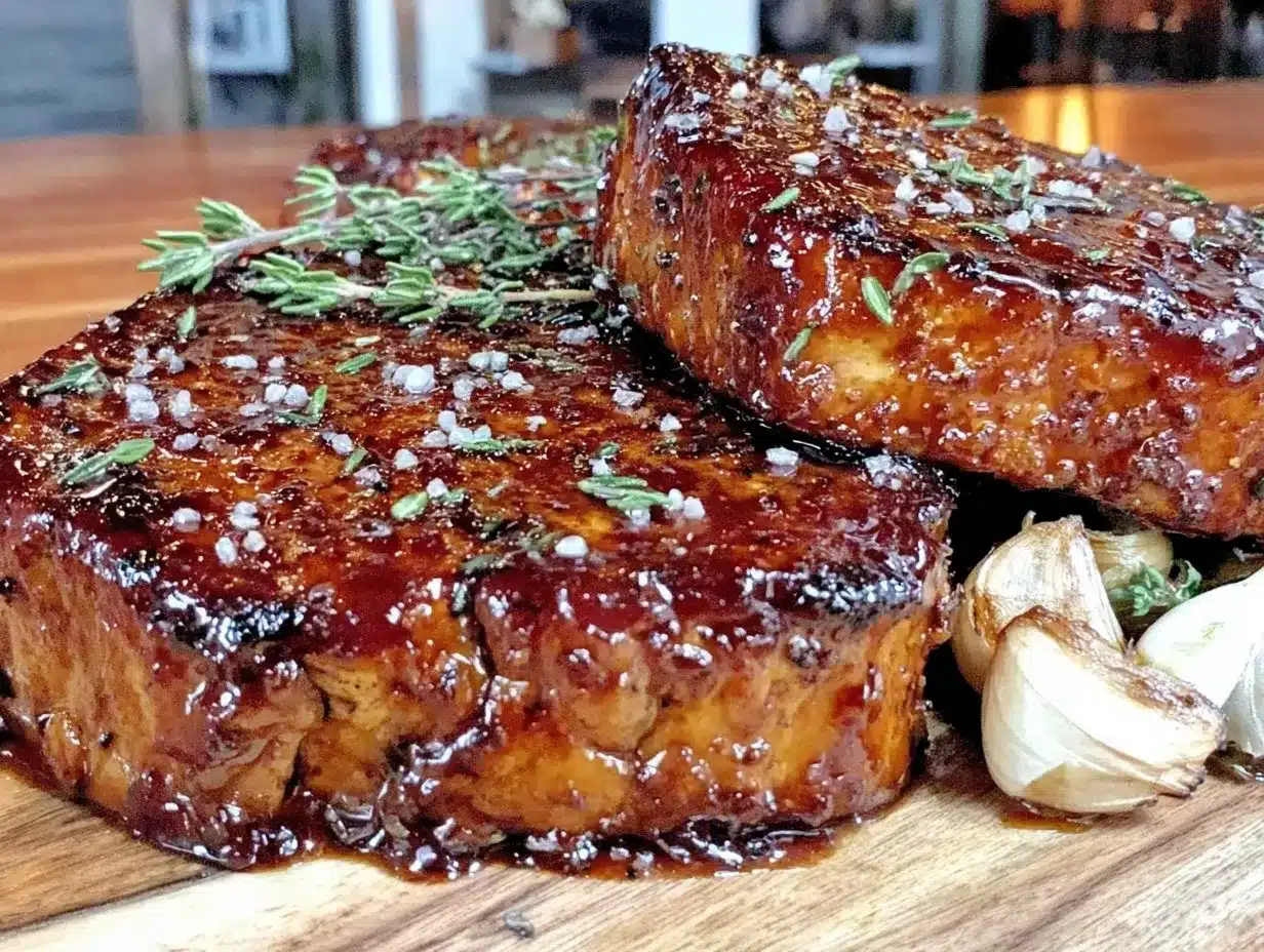 brown sugar glazed pork chops preparation steps