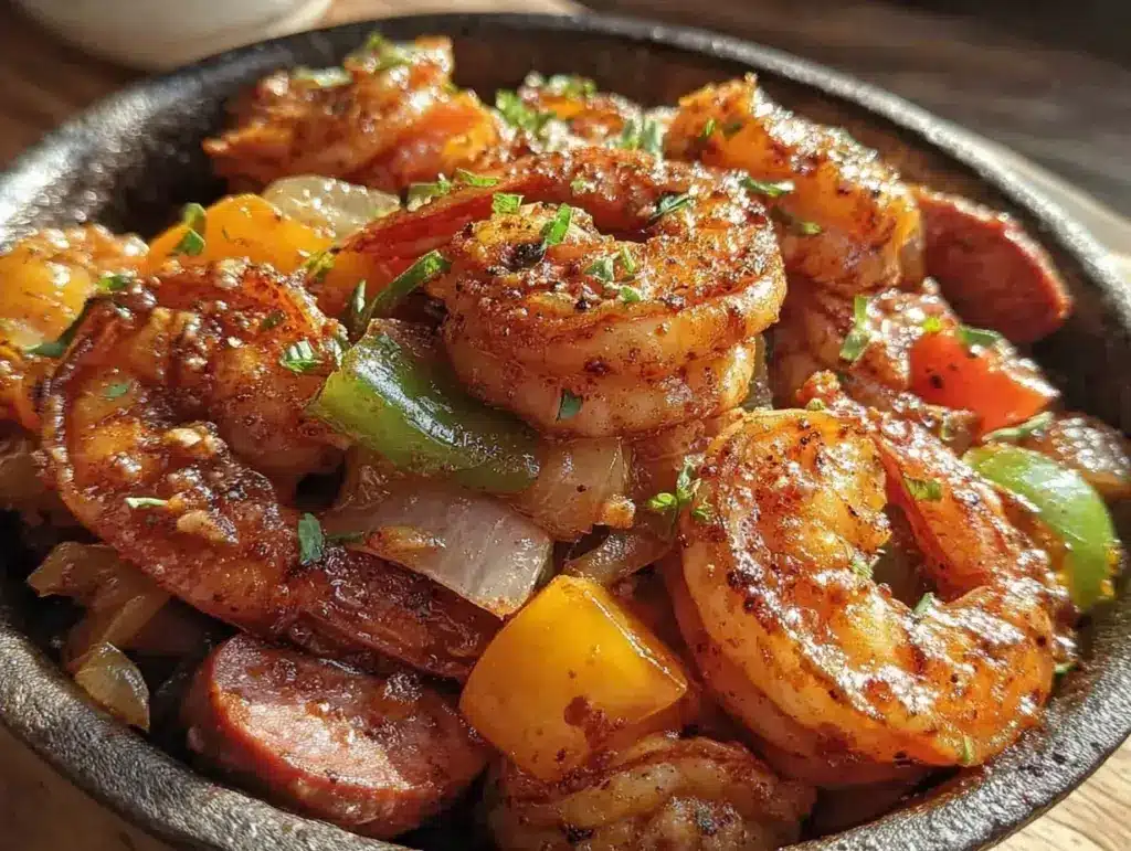 Cajun shrimp and sausage skillet - featured image
