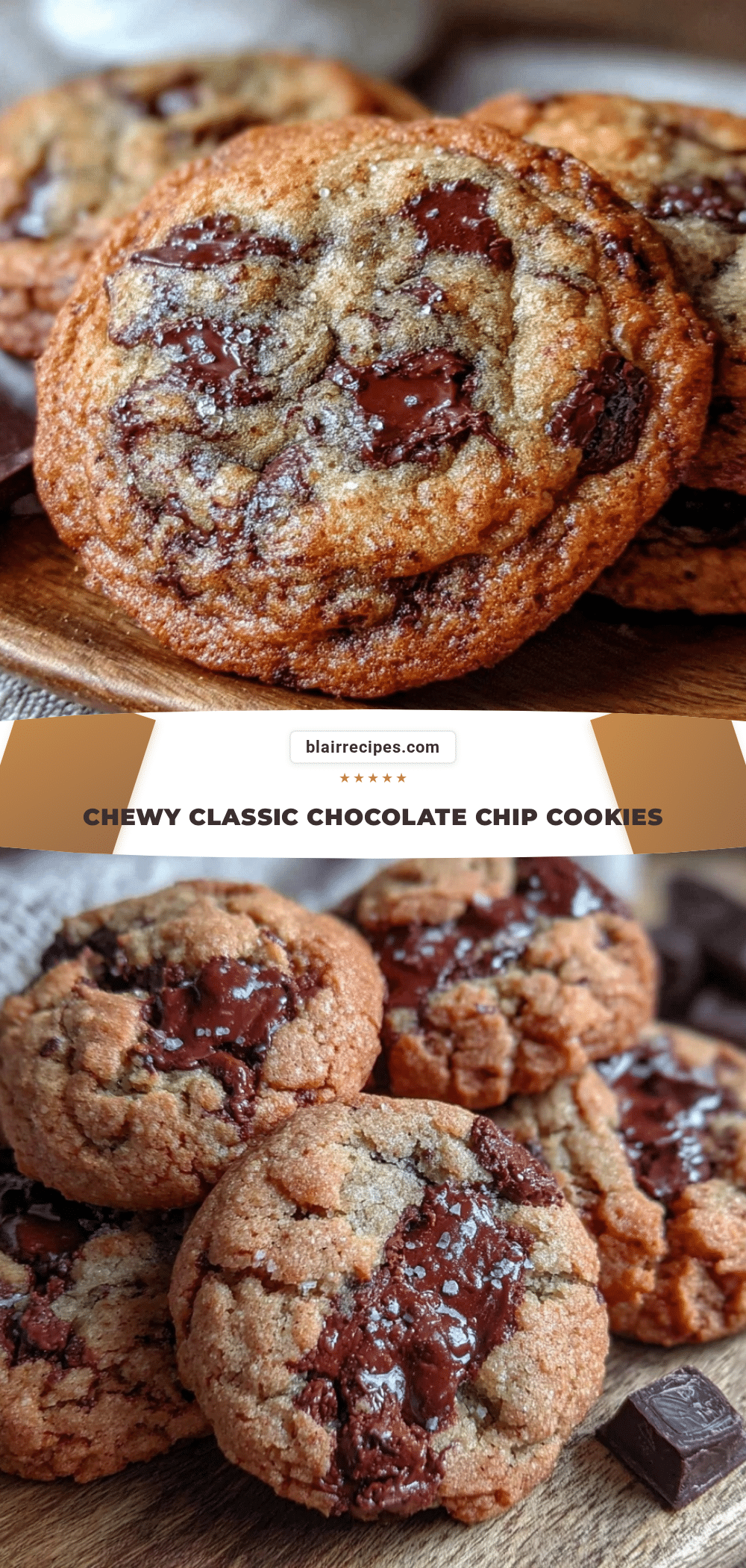 Chewy Classic Chocolate Chip Cookies Recipe recipe