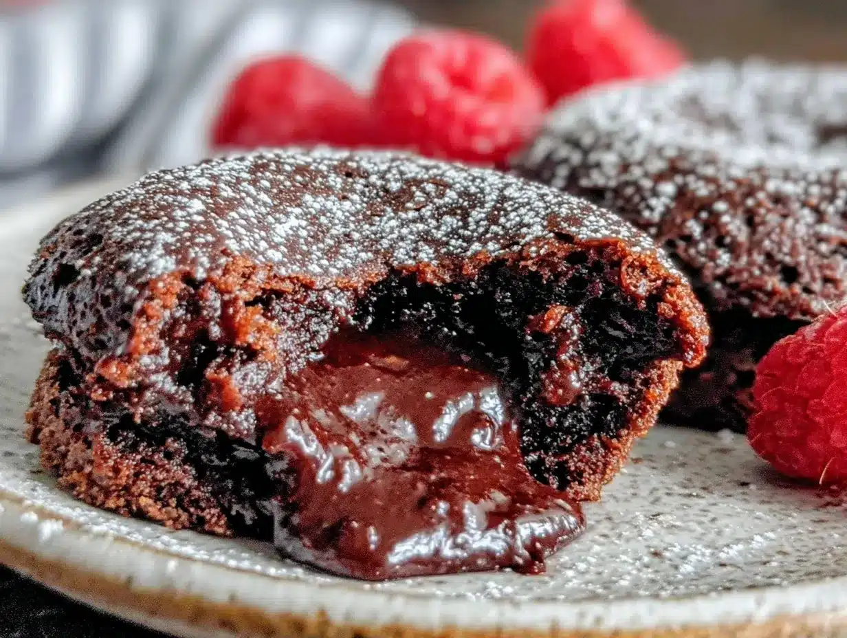chocolate lava cakes preparation steps