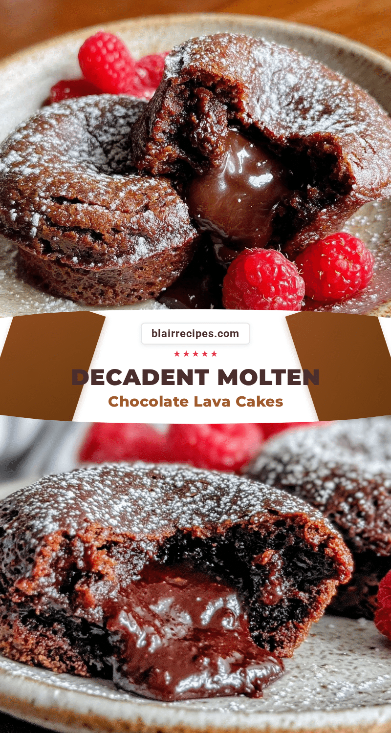 chocolate lava cakes recipe