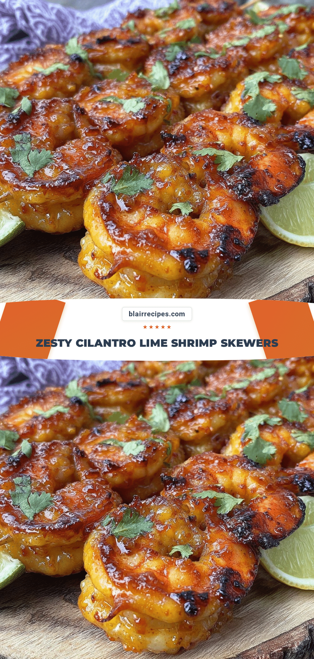 cilantro lime shrimp skewers recipe