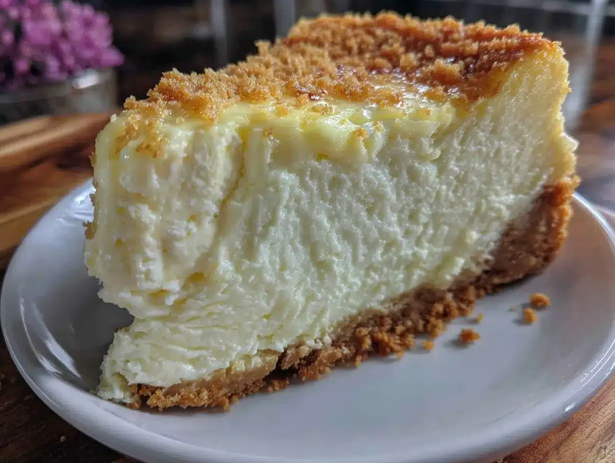 Classic Creamy New York Style Cheesecake preparation steps