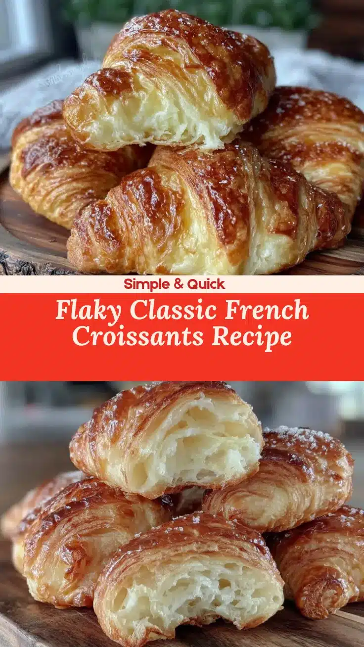 classic French croissants recipe recipe