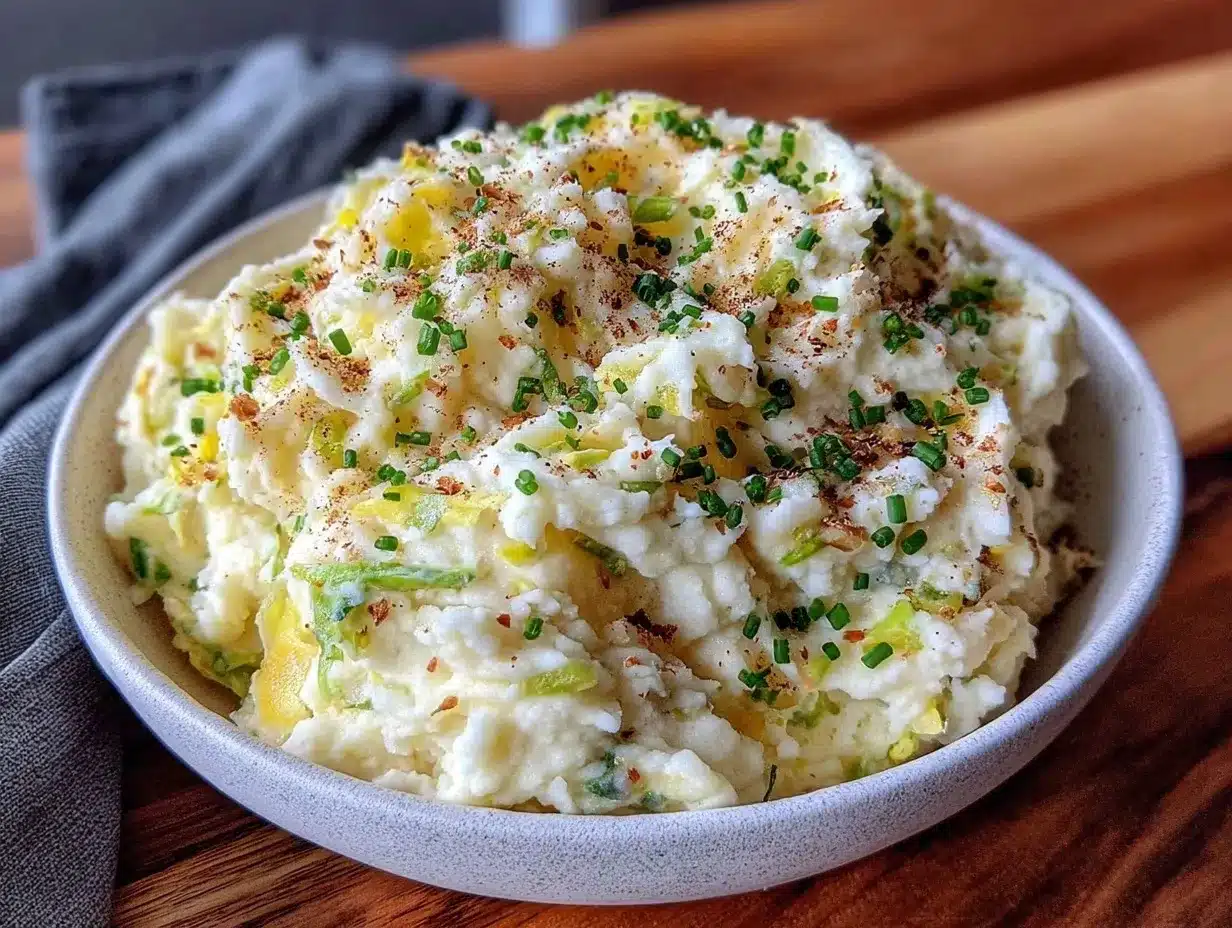 Colcannon Irish Mashed Potatoes preparation steps