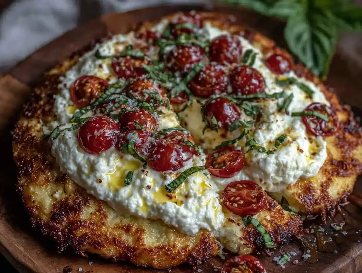 cottage cheese flatbread pizza preparation steps