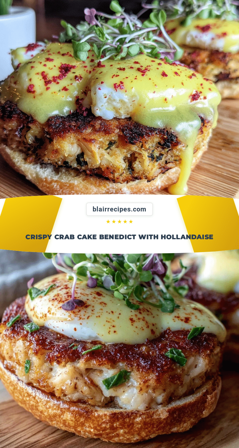 crab cake benedict recipe