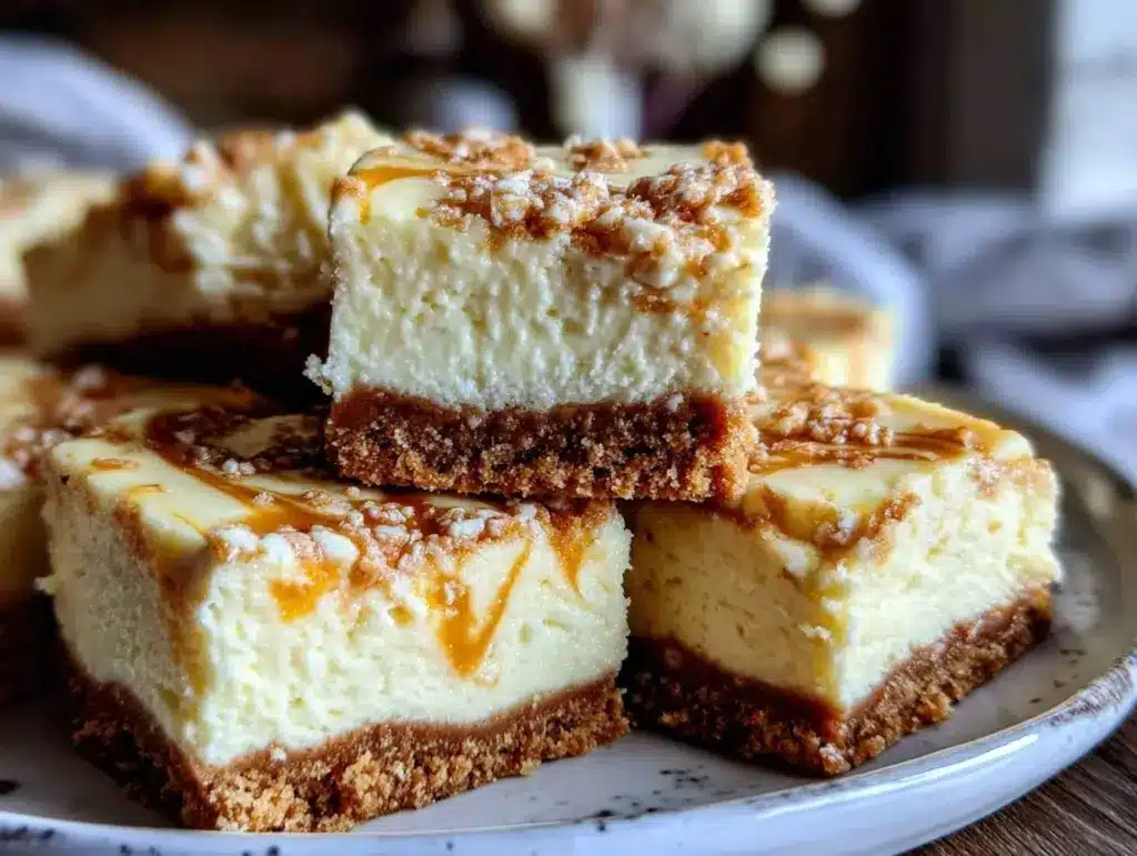Creamy Baileys Irish Cream Cheesecake Bars - featured image