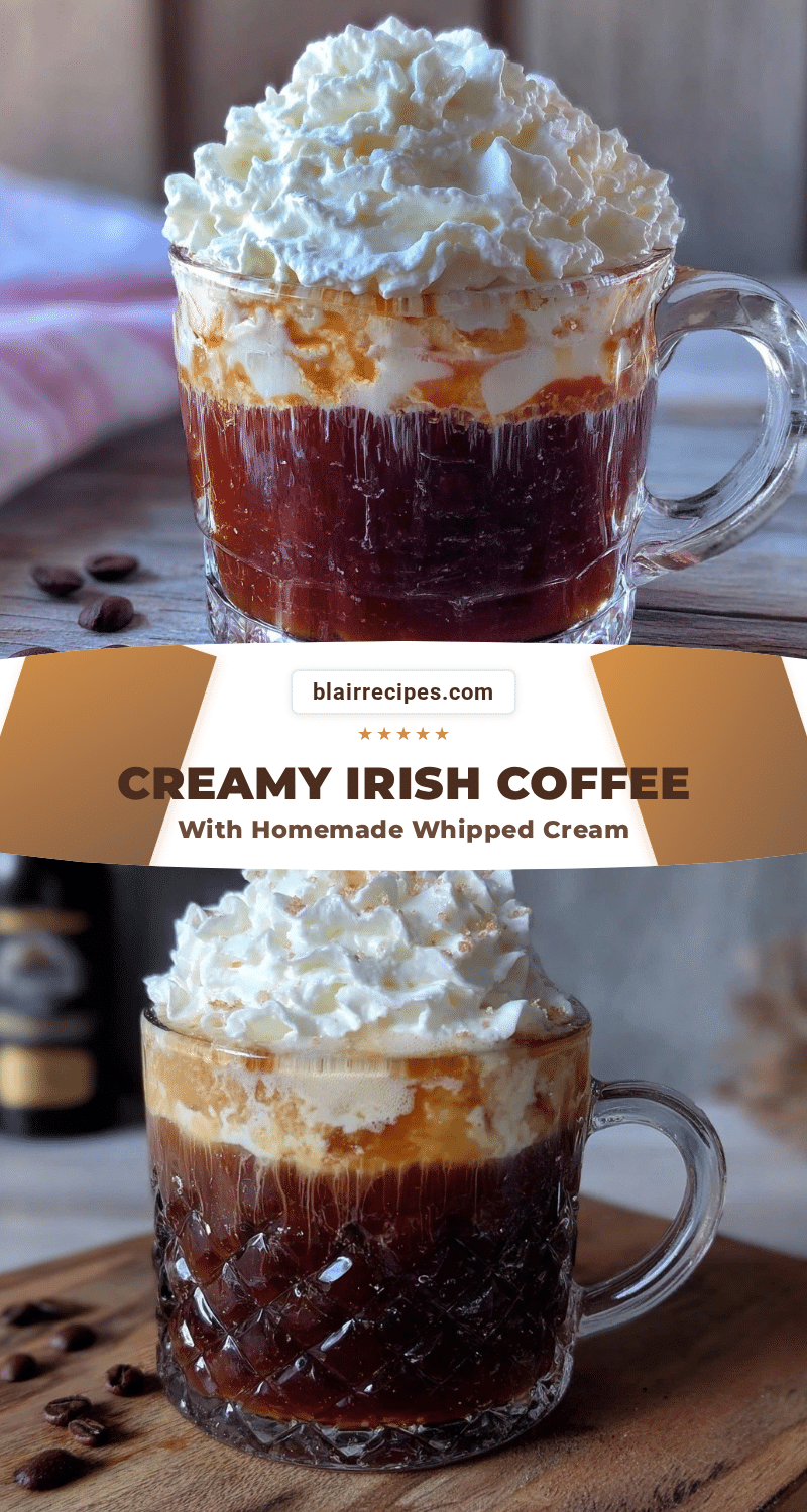creamy Irish coffee recipe
