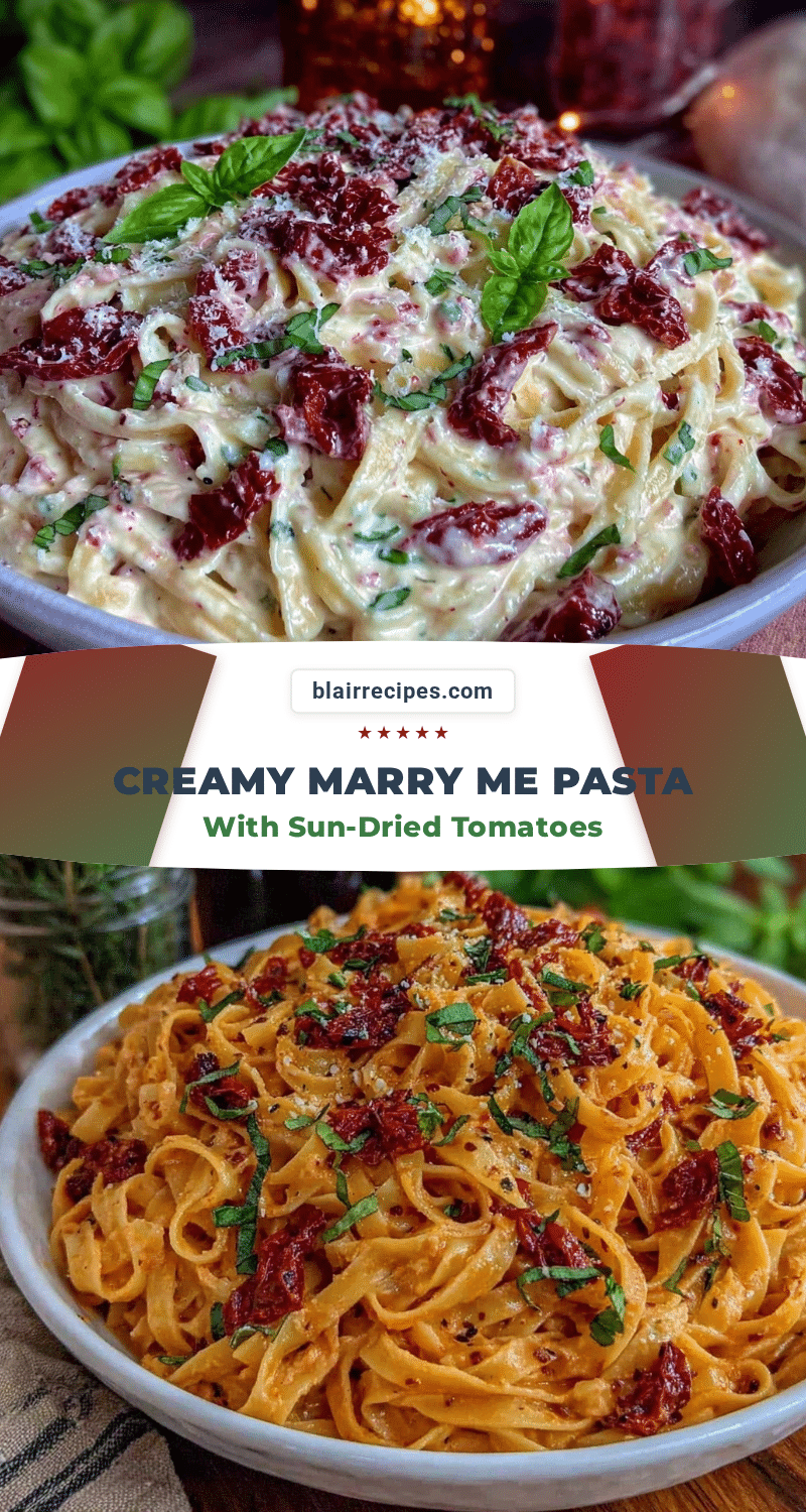 creamy marry me pasta recipe