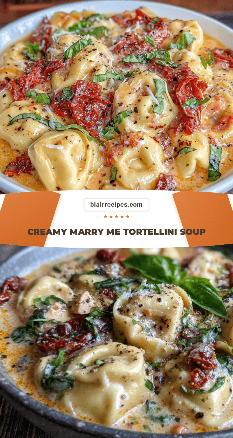 creamy marry me tortellini soup recipe