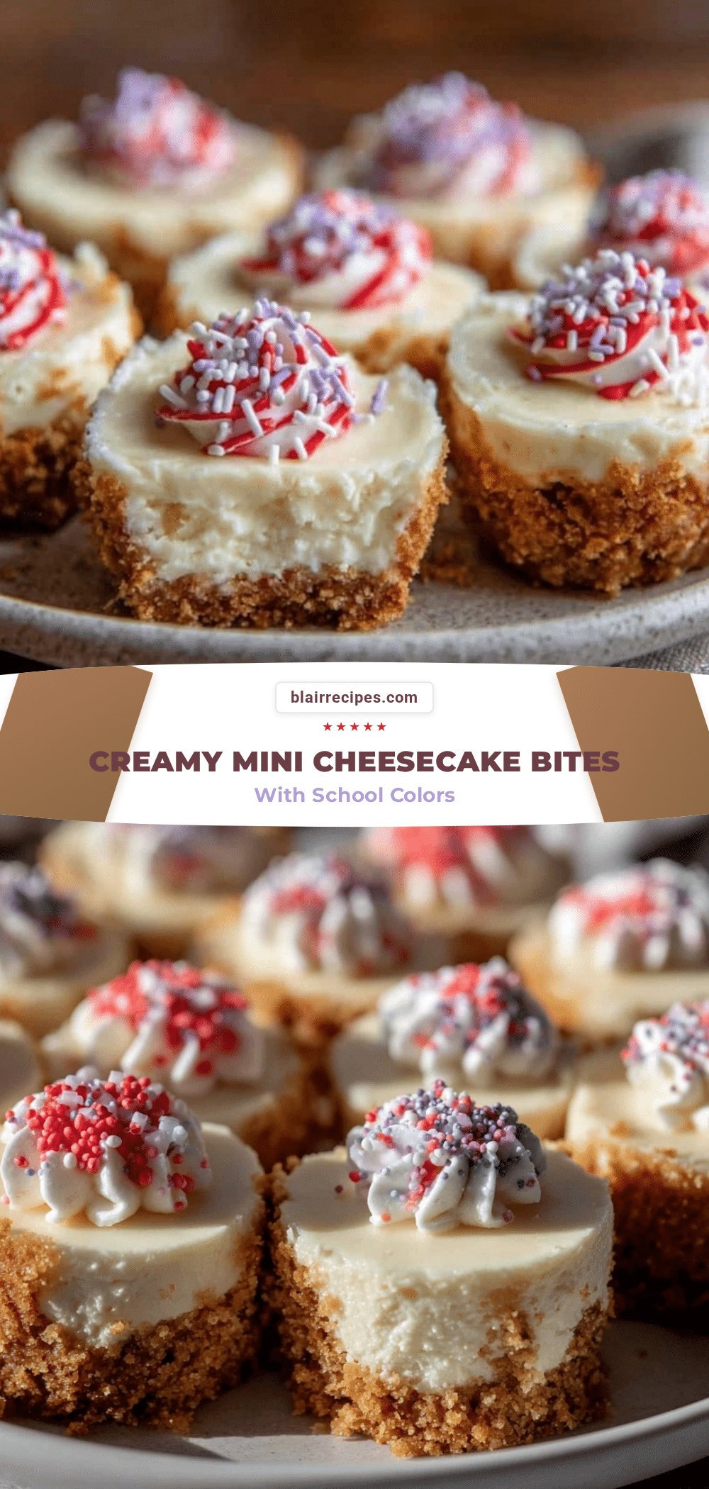 creamy mini cheesecake bites recipe
