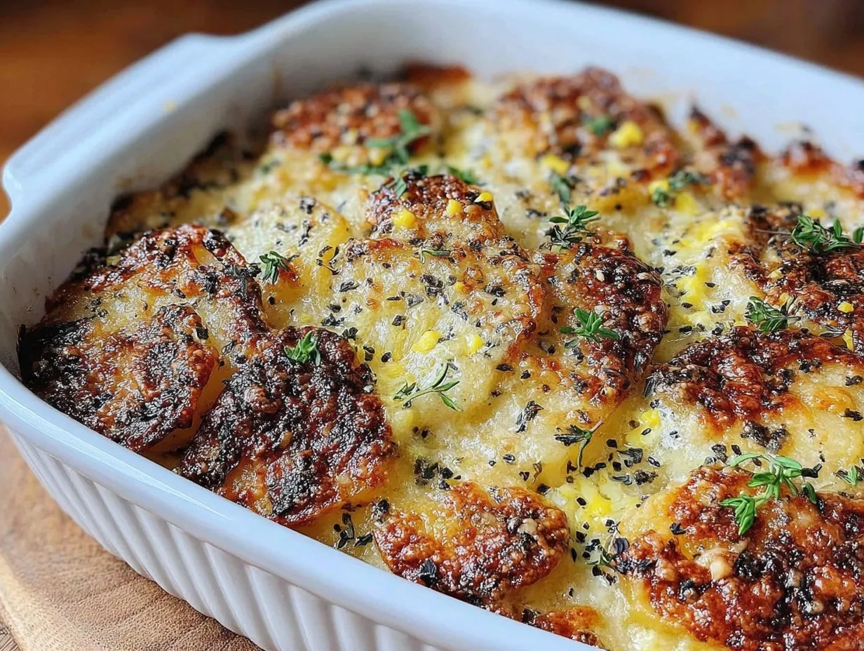 creamy scalloped potatoes preparation steps