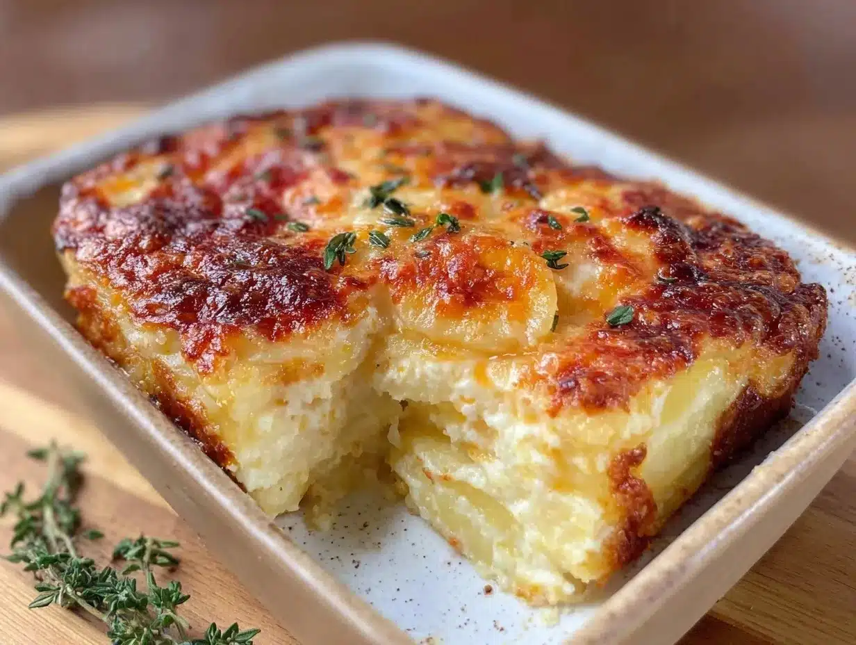 creamy scalloped potatoes preparation steps