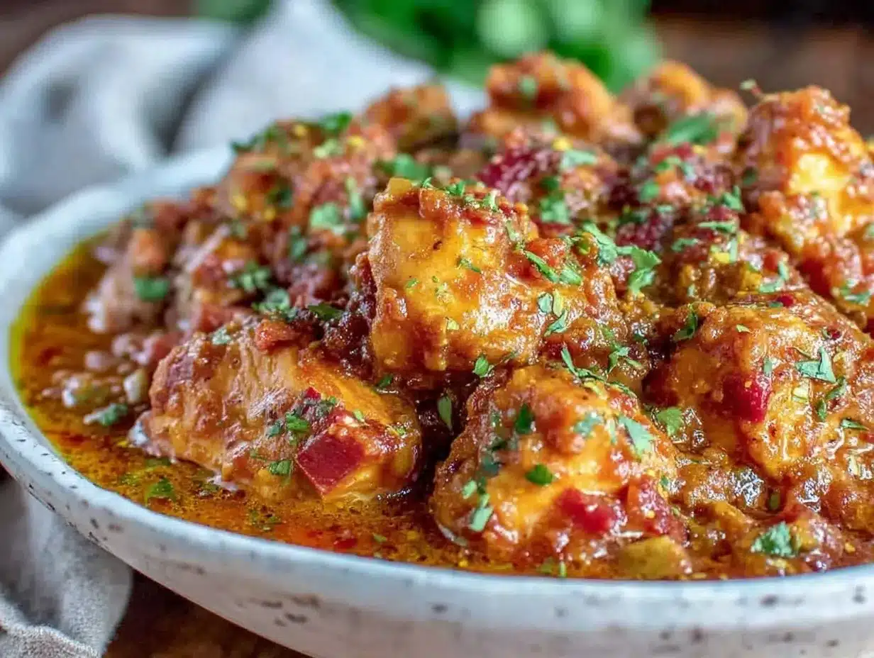 creamy slow cooker chicken tikka masala preparation steps