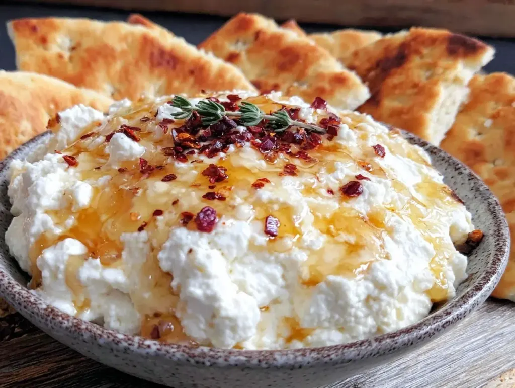 creamy whipped feta dip - featured image