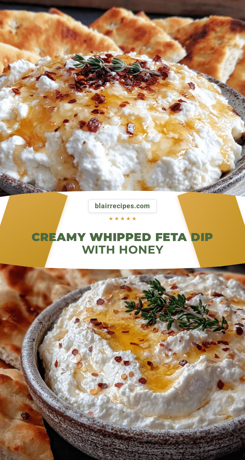 creamy whipped feta dip recipe