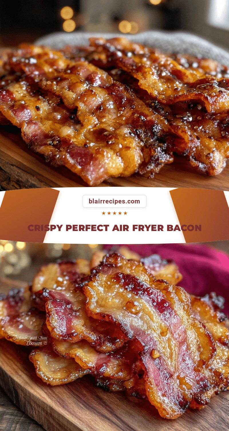 crispy air fryer bacon recipe