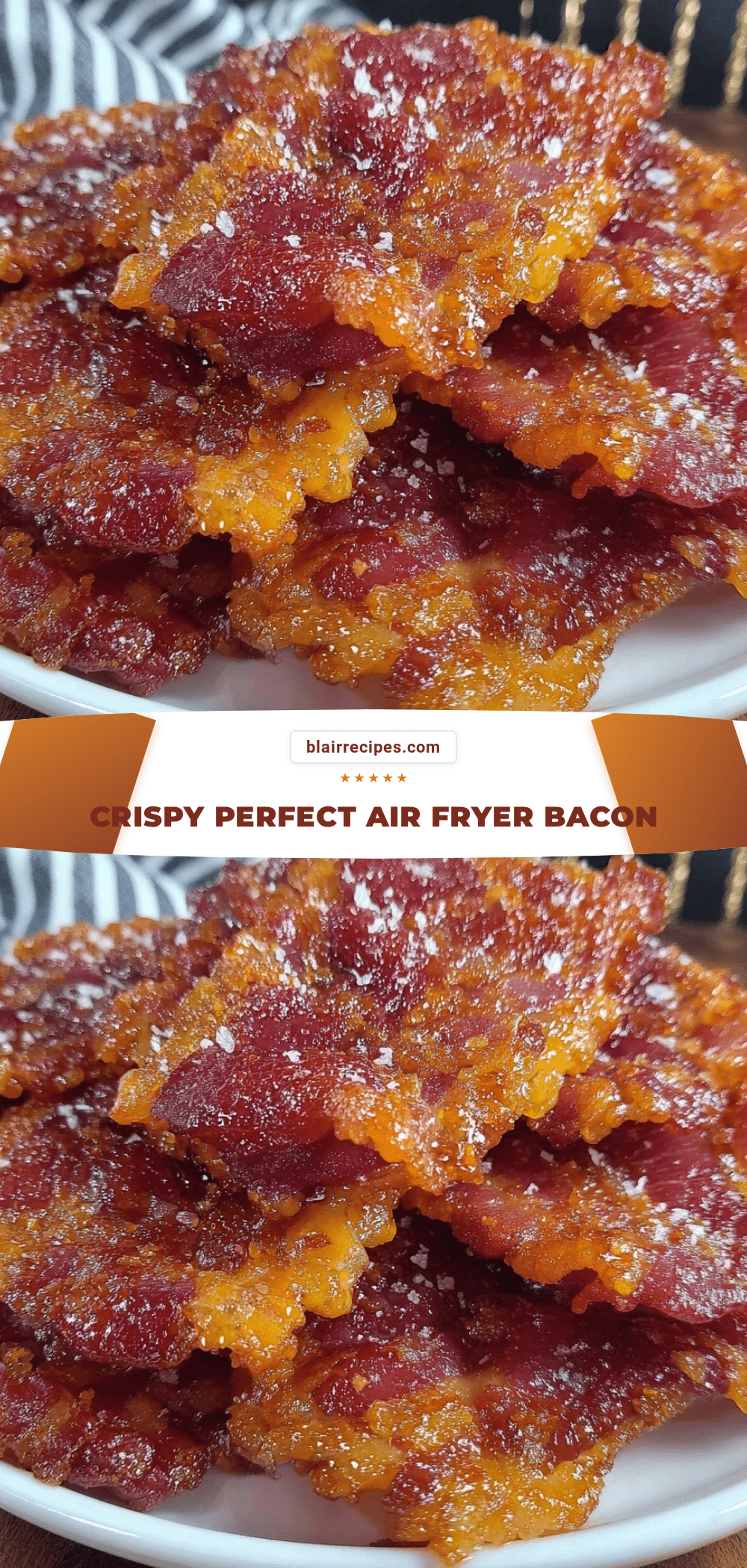 crispy air fryer bacon recipe