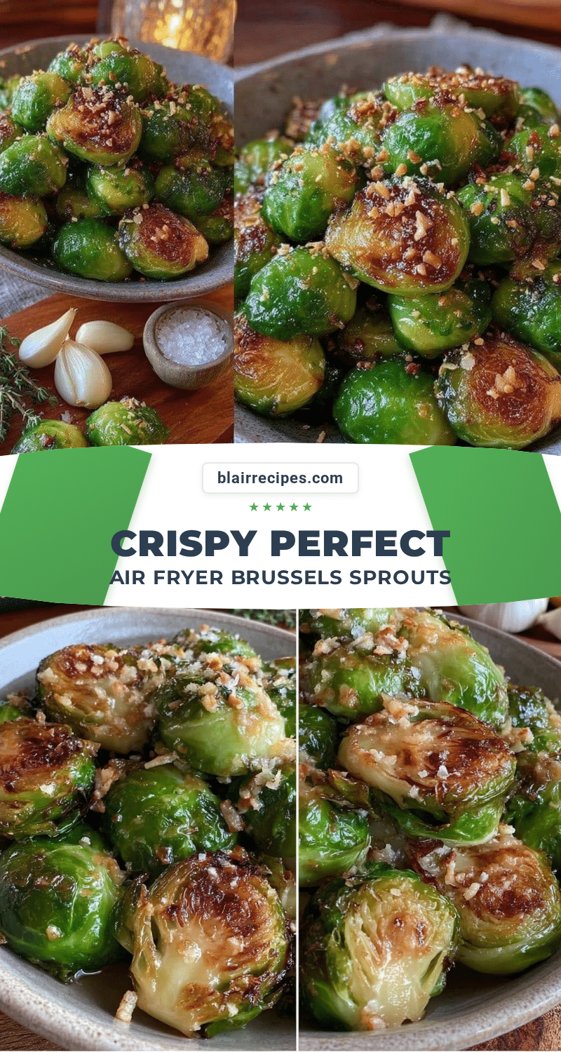 crispy air fryer brussels sprouts recipe