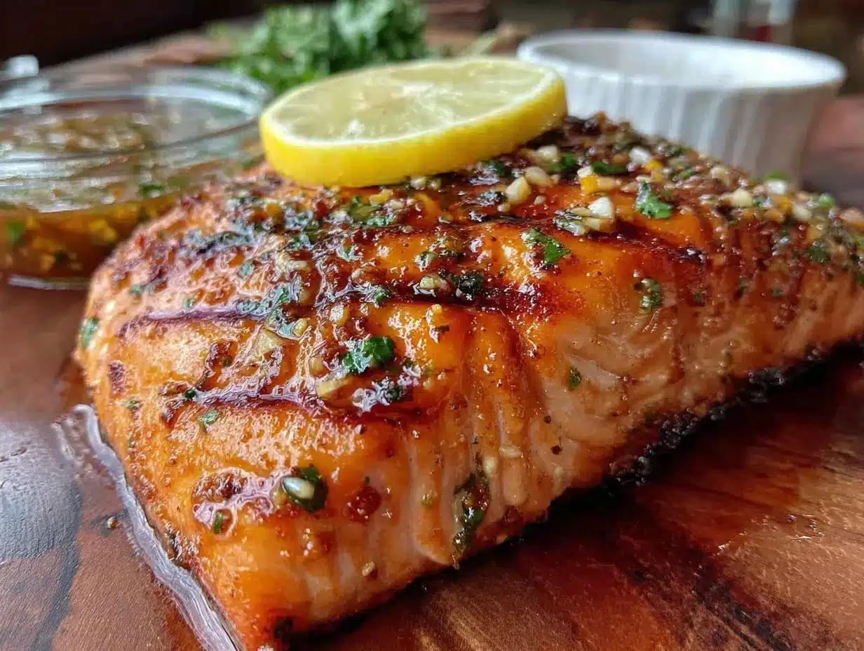 crispy air fryer salmon preparation steps