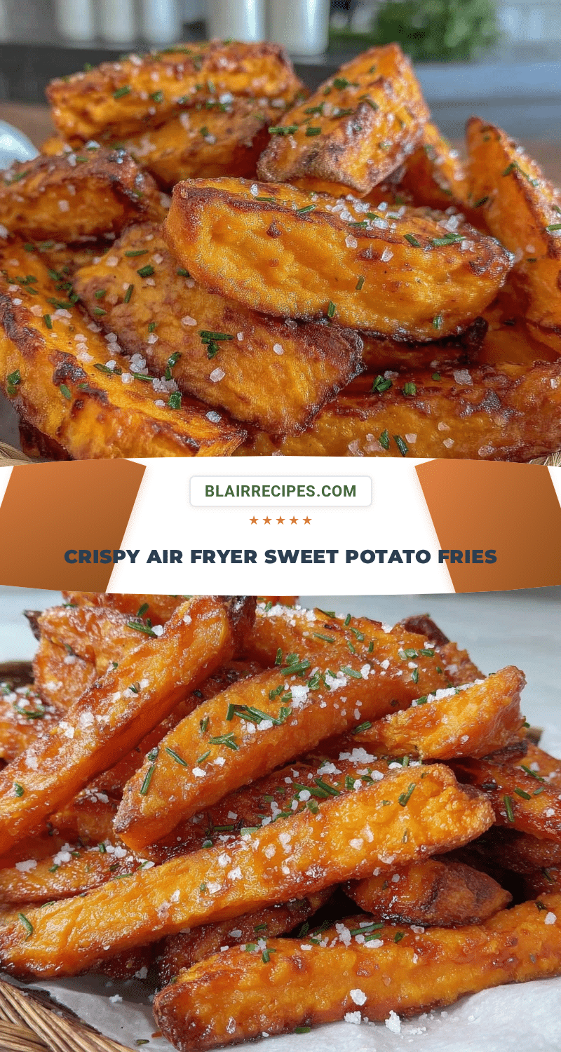 crispy air fryer sweet potato fries recipe